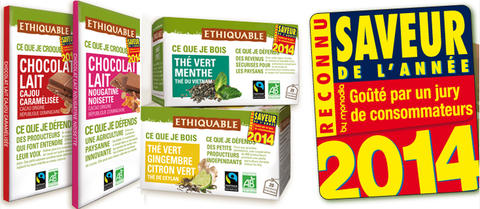 ethiquable saveur de l'année 2014 ethiquable saveur de l'année 2014