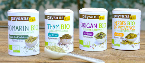 Herbes aromatiques 100% bio, équitables et françaises Herbes aromatiques 100% bio, équitables et françaises