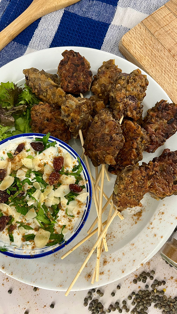 Brochette kefta Garam Massala