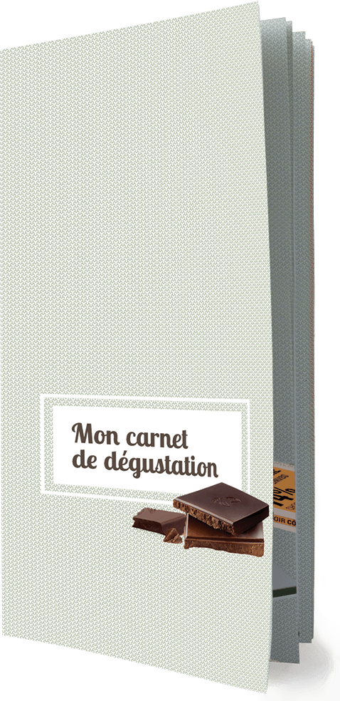 Ethiquable carnet de dégustation chocolat équitable bio