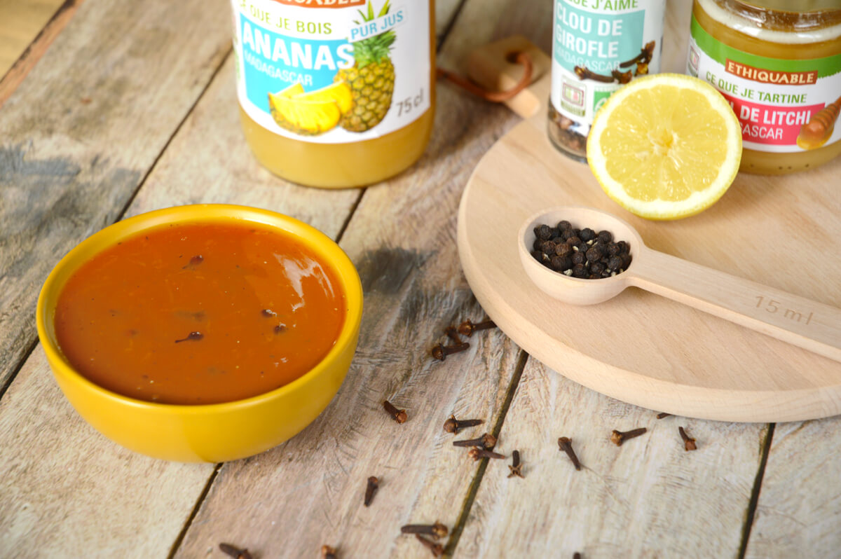 Sauce aigre douce miel ananas | Cuisinez Ethiquable | Blog de recettes ...