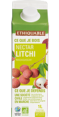 nectar litchi bio équitable ethiquable