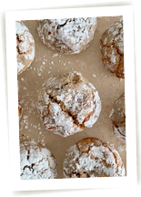 Amaretti crème de châtaigne