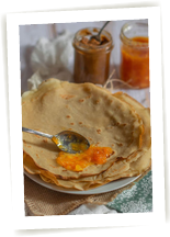 Crêpes farine de petit épeautre