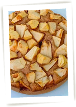 Gâteau aux pomme et pâte de speculoos