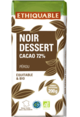 chocolat noir dessert ethiquable bio equitable 72%