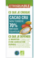 Chocolat Cacao cru 70% de cacao