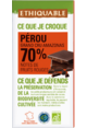 Chocolat noir 70% de cacao Perou grand cru Amazonas