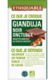 Chocolat noir Gianduja onctueux